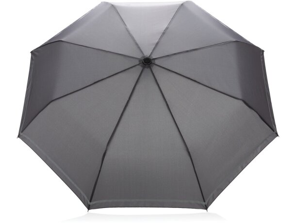Mini paraguas RPET reflectante 190T Impact AWARE ™ Gris detalle 4