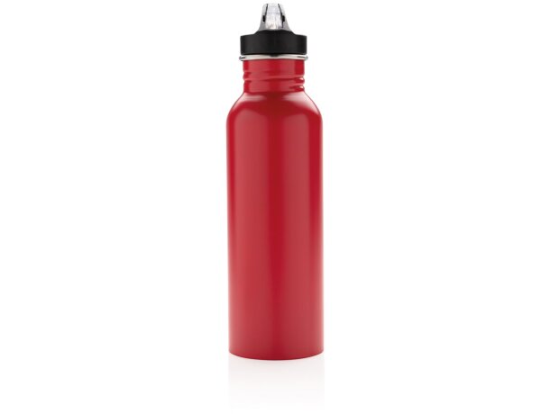 Botella de actividad acero inoxidable Deluxe Rojo detalle 46