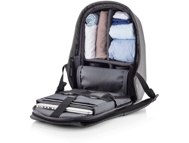 Mochila para tablet Bobby Hero Gris/negro detalle 36