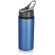 Botella deportiva con logo asa de transporte polipropileno Azul/antracita