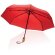Paraguas ecológico automático RPET. Rojo detalle 16