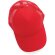 Gorra personalizable de 5 paneles en algodón cepillado 190 gr impact aware™ Rojo detalle 26