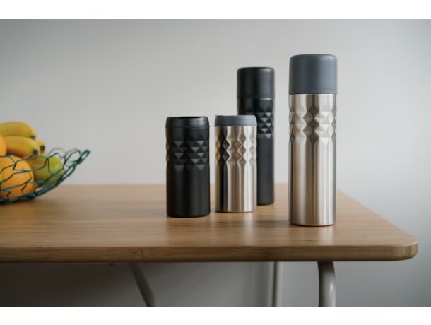 Termos acero inoxidable moderno 500 ml Mosa Negro detalle 6