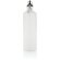 Botella de agua XL de aluminio con mosquetón Blanco/negro detalle 18