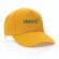 Gorra de algodón reciclado Impact 280gr con trazador AWARE™ Amarillo detalle 54