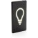Batería externa con logo iluminado de 4000 mAh Negro detalle 5