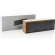 Altavoz de bambú inalámbrico Wynn 10W Marron detalle 2