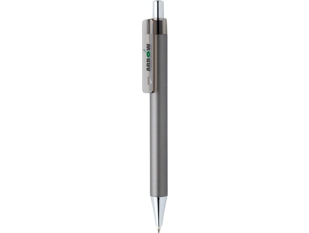 Bolígrafo metálico X8 Antracita detalle 3