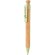 Bolígrafo de bambú con clip de trigo Verde detalle 21