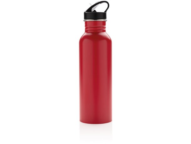 Botella de actividad acero inoxidable Deluxe Rojo detalle 47
