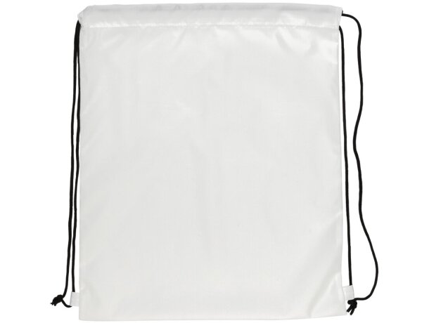 Mochila cuerdas RPET 190T Impact AWARE ™ Blanco detalle 8