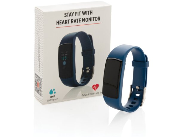 Pulsera Stay Fit Con Monitorización Del Corazón con logo