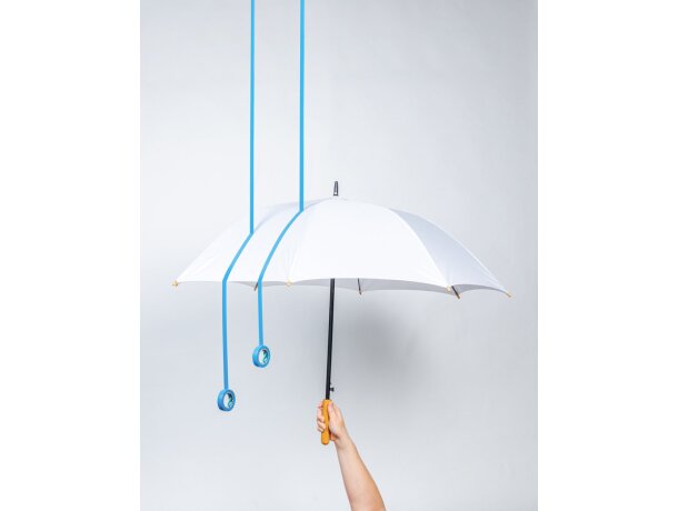 Paraguas ecológico automático RPTE hecho con pongee economico