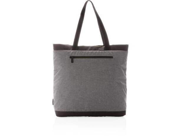 Nevera y bolsa Fargo RPET Gris detalle 4