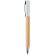 Bolígrafo moderno de bambú Marron detalle 1