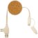 Cable cargador usb 100 cm. retráctil tipo C Marron detalle 2