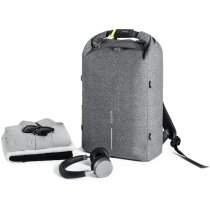 Mochila Urban antirrobo con candado y RFID gris