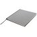 Libreta Deluxe 210x240mm Gris detalle 2
