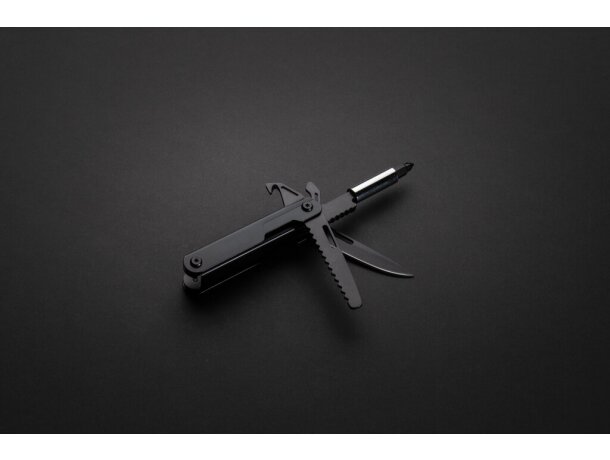 Multiherramienta de bolsillo Gear X Negro detalle 6