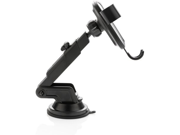 Soporte Philips de coche con carga inalámbrica Qi de 10W Negro detalle 3