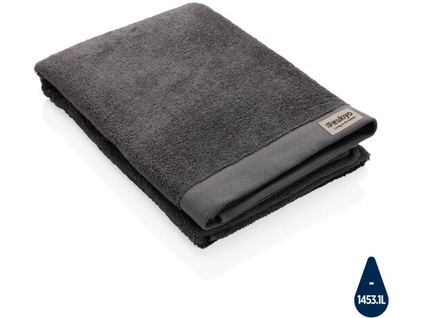 Toalla personalizado Ukiyo Sakura algodón reciclado 70x140 cm Verde detalle 31