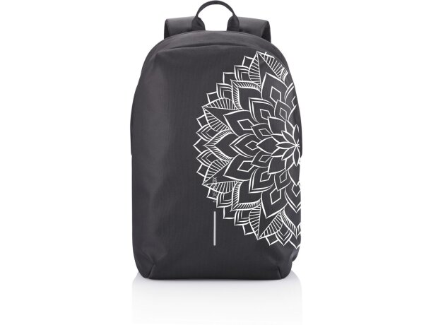 Mochila antirobo Bobby Soft Art Negro/blanco detalle 99