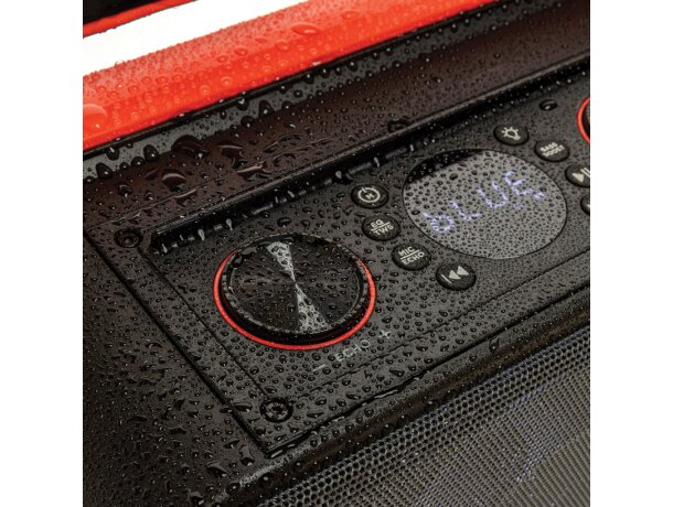 Altavoz inalámbrico y portátil Motorola ROKR810 para fiestas Negro detalle 6