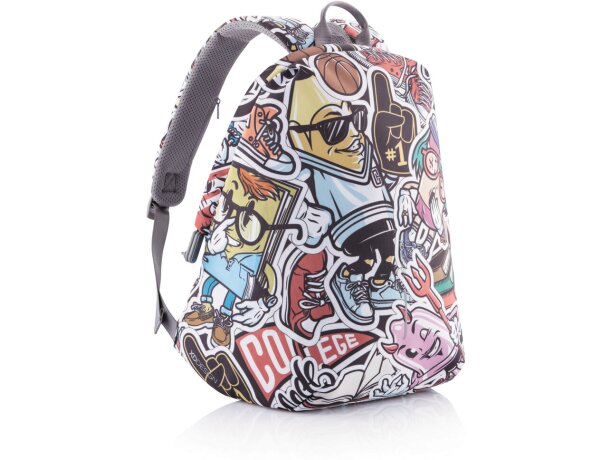 Mochila antirobo Bobby Soft Art Azul detalle 72