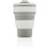 Tazas plegable de silicona Gris detalle 18
