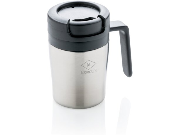 Taza Coffee to go Plata detalle 23