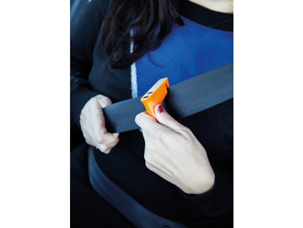 Cargador multifunción para el coche con usb Naranja/plata detalle 8