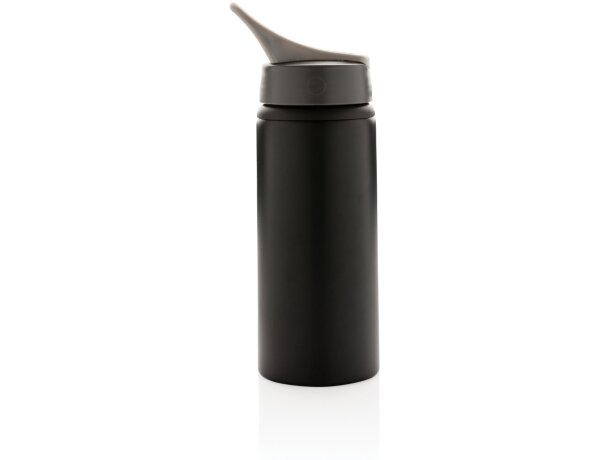 Botella deportiva con logo asa de transporte polipropileno Negro detalle 8
