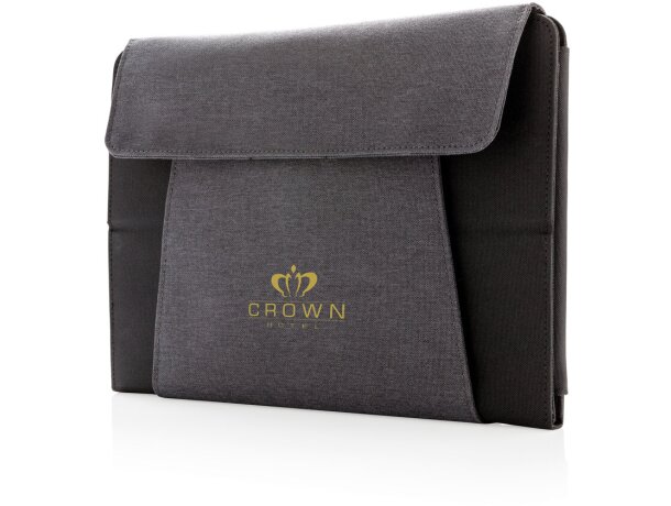 Portafolio Kyoto para tablet 10 con carga inalámbrica Negro detalle 10