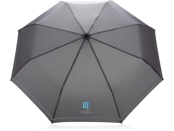 Mini paraguas RPET reflectante 190T Impact AWARE ™ grabado