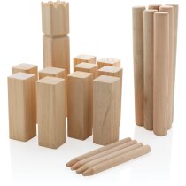 Juego kubb de madera