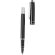 Sets boligrafos y rollers para empresas elegante latón tinta azul Negro/plata detalle 3