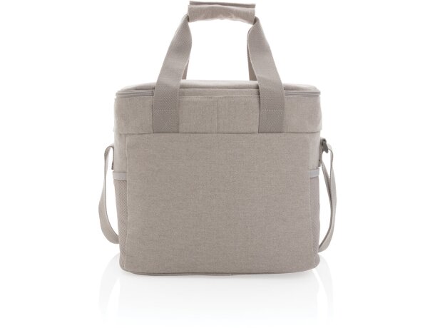 Bolsa termica publicitaria algodón reciclado Gris detalle 21