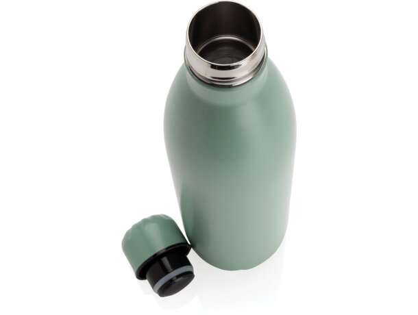 Botella de acero inoxidable al vacío de color sólido 750ml Verde detalle 40