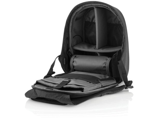 Bobby Hero Regular, mochila antirrobo Negro/negro detalle 19