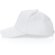 Gorra de algodón reciclado Impact 280gr con trazador AWARE™ Blanco detalle 14