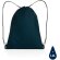 Mochila cuerdas RPET 190T Impact AWARE ™ Azul marino