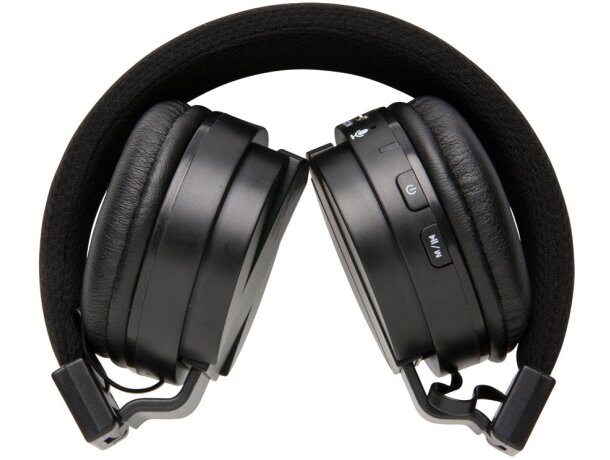 Auriculares Bluetooth Plegables Negro detalle 2