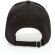 Gorra de algodón reciclado Impact 280gr con trazador AWARE™ Negro detalle 4