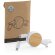 Multicable usb 5 en 1 retráctil con carcasa de bambú Blanco detalle 8