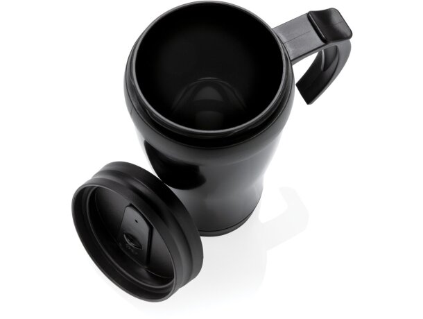 Taza Acero Inoxidable Negro detalle 13