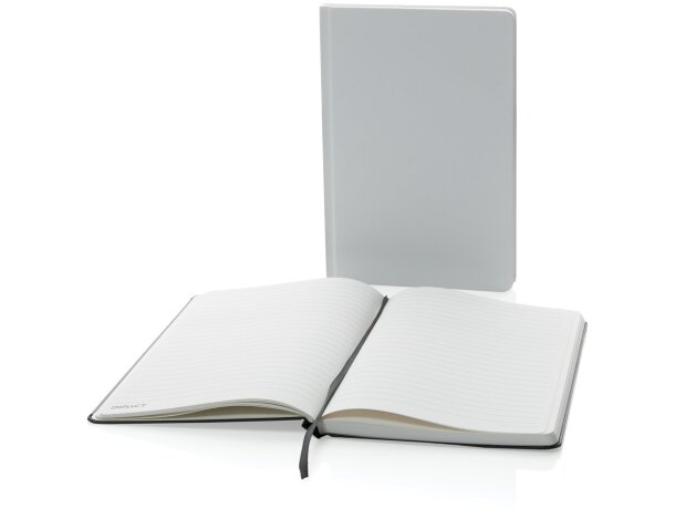 Libreta A5 de tapa dura de papel Impact Stone Blanco detalle 14