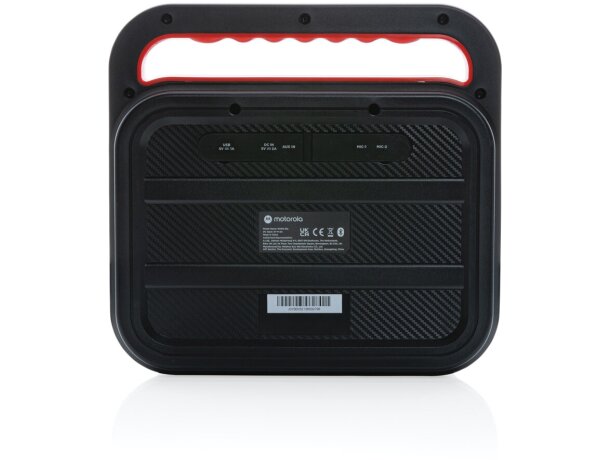 Altavoz inalámbrico y portátil Motorola ROKR810 para fiestas Negro detalle 3
