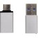 Juego de adaptadores USB A y USB C Plata detalle 2