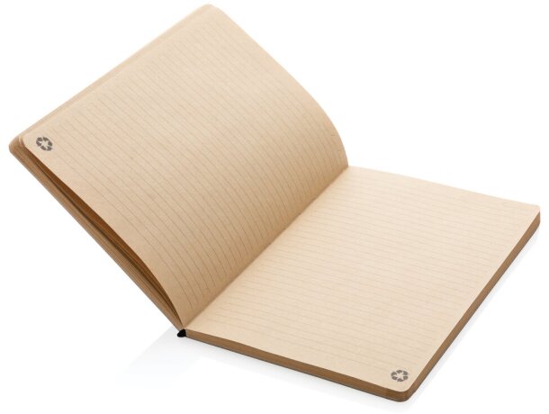 Cuaderno A5 de corcho y kraft Blanquecino detalle 9