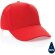 Gorra de algodón reciclado Impact 280gr con trazador AWARE™ Rojo